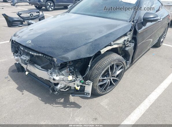 WDDWJ6EB6KF813045 2019 MERCEDES-BENZ AMG C 43 Black Widok z przodu