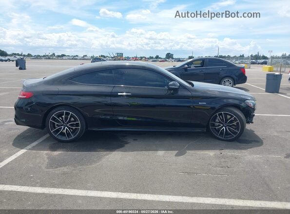 WDDWJ6EB6KF813045 2019 MERCEDES-BENZ AMG C 43 Black Widok wnętrza 360 stopni