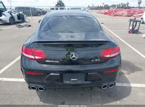 WDDWJ6EB6KF813045 2019 MERCEDES-BENZ AMG C 43 Black 