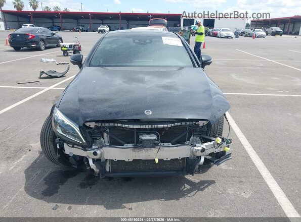 WDDWJ6EB6KF813045 2019 MERCEDES-BENZ AMG C 43 Black Widok wnętrza z tyłu