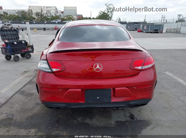 WDDWJ6EB8JF671327 2018 MERCEDES-BENZ AMG C 43 Maroon 