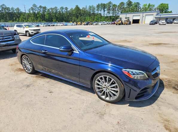 WDDWJ8DB5KF777085 2019 MERCEDES-BENZ C Blue 