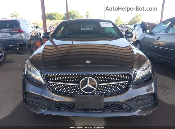 WDDWJ8DB7KF779145 2019 MERCEDES-BENZ C-CLASS Gray Вид задньої частини салону