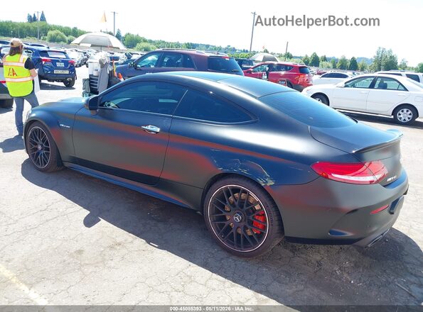 WDDWJ8HB8JF602032 2018 MERCEDES-BENZ AMG C 63 Black Rear left