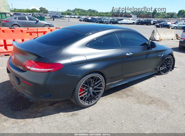 WDDWJ8HB8JF602032 2018 MERCEDES-BENZ AMG C 63 Black Rear right