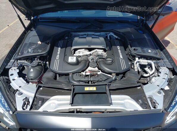 WDDWJ8HB8JF602032 2018 MERCEDES-BENZ AMG C 63 Black Rear view