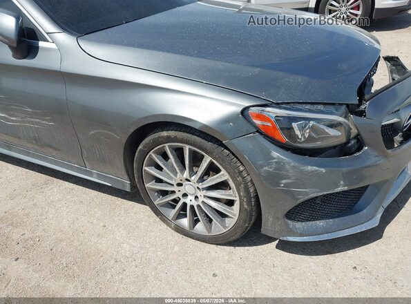 WDDWK4JB0HF420576 2017 MERCEDES-BENZ C-CLASS Серый 