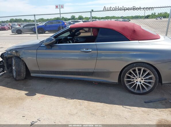 WDDWK4JB0HF420576 2017 MERCEDES-BENZ C-CLASS Серый Панорамный вид салона 360°