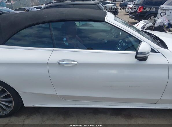 WDDWK4JB7HF589929 2017 MERCEDES-BENZ C-CLASS White სალონის 360-გრადუსიანი ხედი