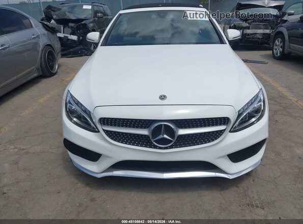 WDDWK4JB7HF589929 2017 MERCEDES-BENZ C-CLASS White უკანა სალონის ხედი