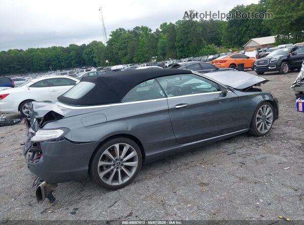 WDDWK4KB4JF756395 2018 MERCEDES-BENZ C-CLASS Gray Rear right