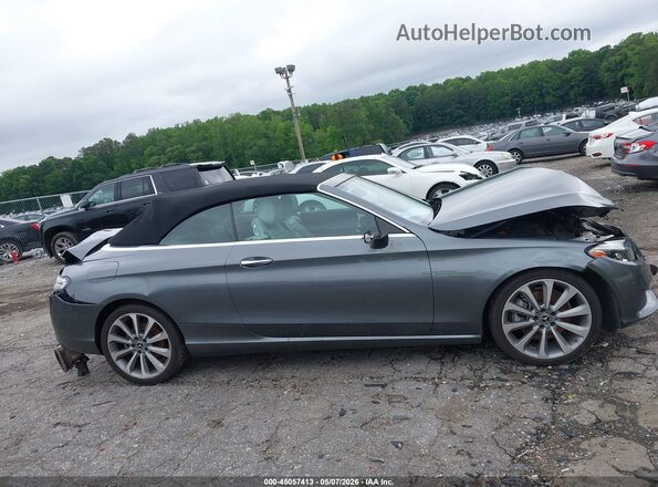 WDDWK4KB4JF756395 2018 MERCEDES-BENZ C-CLASS Gray Rear interior view