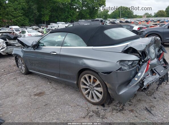 WDDWK4KB4JF756395 2018 MERCEDES-BENZ C-CLASS Gray Rear left