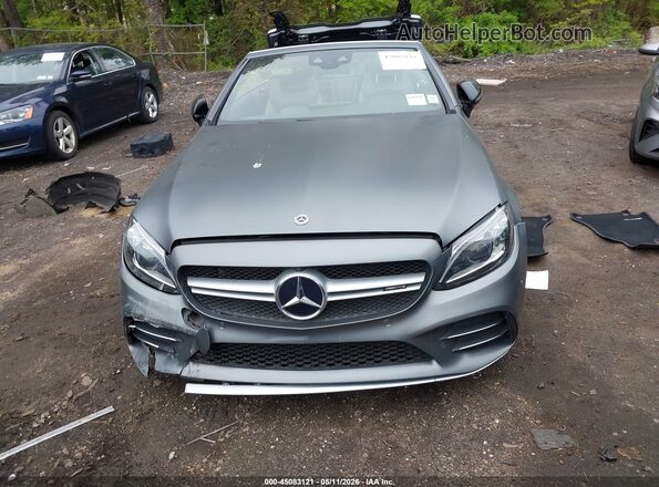 WDDWK6EB7KF799444 2019 MERCEDES-BENZ AMG C 43 Gray Widok zestawu wskaźników