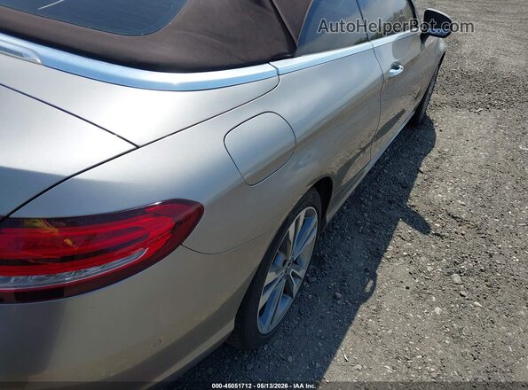 WDDWK8DB2KF863788 2019 MERCEDES-BENZ C-CLASS Silver Front view