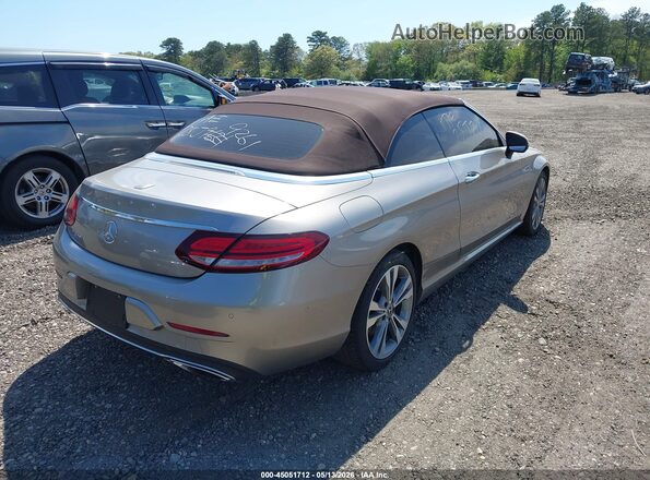 WDDWK8DB2KF863788 2019 MERCEDES-BENZ C-CLASS Silver Rear right