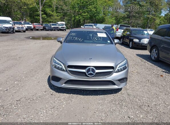 WDDWK8DB2KF863788 2019 MERCEDES-BENZ C-CLASS Silver Instrument cluster view
