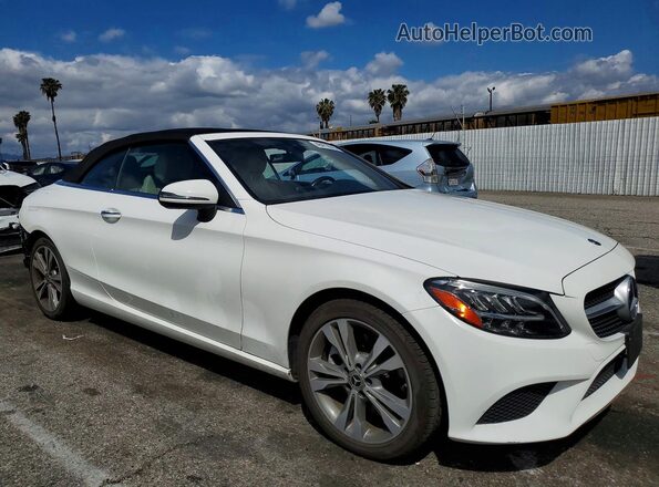 WDDWK8DB2LF955176 2020 MERCEDES-BENZ C White წინა მარჯვენა