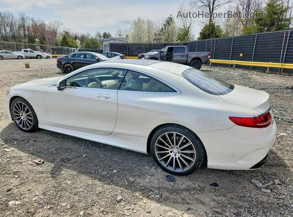 WDDXJ8FB0GA014901 2016 MERCEDES-BENZ S White 