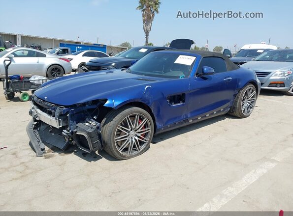 WDDYK8AA0LA025682 2020 MERCEDES-BENZ AMG GT C Синий Передняя левая четверть