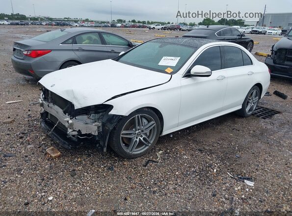 WDDZF4JB0HA112189 2017 MERCEDES-BENZ E-CLASS White Առջևի ձախ երեք քառորդ տեսարան