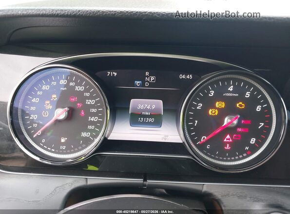 WDDZF4JB0HA112189 2017 MERCEDES-BENZ E-CLASS White Հետևի նստատեղերի տեսք