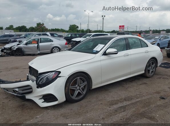 WDDZF4JB1HA041018 2017 MERCEDES-BENZ E-CLASS White Przód lewy