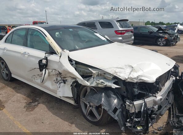 WDDZF4JB1HA041018 2017 MERCEDES-BENZ E-CLASS White Widok z przodu