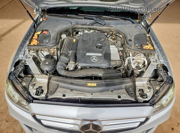 WDDZF4JB1HA224919 2017 MERCEDES-BENZ E Silver 