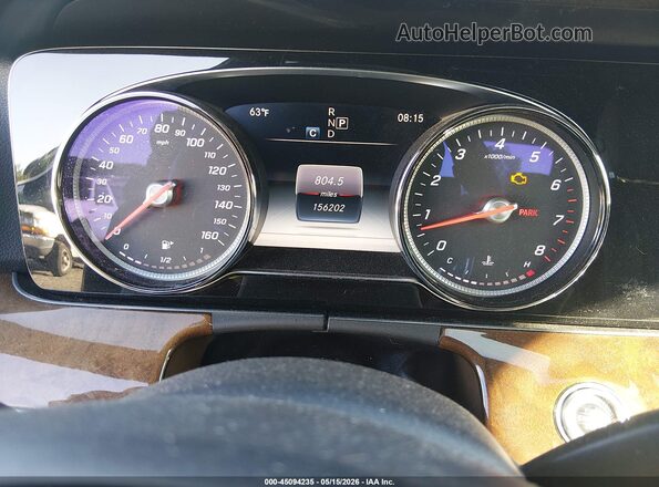 WDDZF4JB2HA156730 2017 MERCEDES-BENZ E-CLASS Gray Vista de los asientos traseros