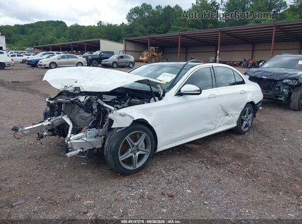WDDZF4JB2HA272672 2017 MERCEDES-BENZ E-CLASS White Առջևի ձախ երեք քառորդ տեսարան