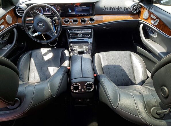 WDDZF4JB3HA108248 2017 MERCEDES-BENZ E Black წინა პანელის ხედი