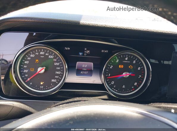WDDZF4JB3HA173939 2017 MERCEDES-BENZ E-CLASS White Вид задніх сидінь