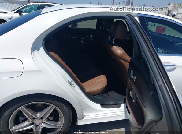 WDDZF4JB3HA173939 2017 MERCEDES-BENZ E-CLASS White Вид наклейки з VIN-кодом