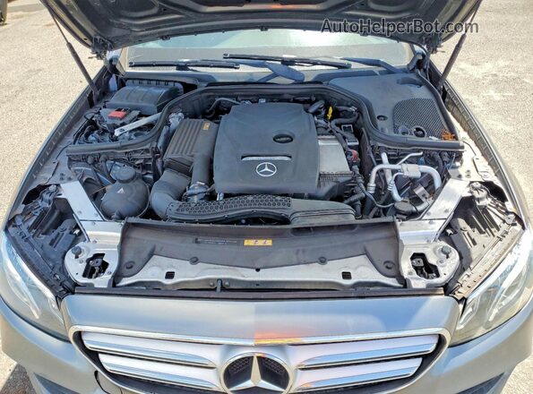 WDDZF4JB4HA031390 2017 MERCEDES-BENZ E Gray Սալոնի հետևի տեսք