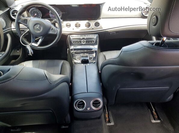 WDDZF4JB4HA031390 2017 MERCEDES-BENZ E Gray Առջևի վահանակի տեսք