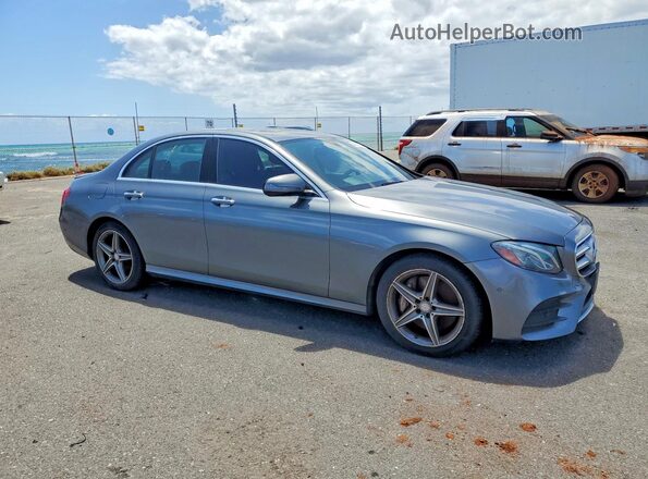 WDDZF4JB4HA031390 2017 MERCEDES-BENZ E Gray Առջևի աջ