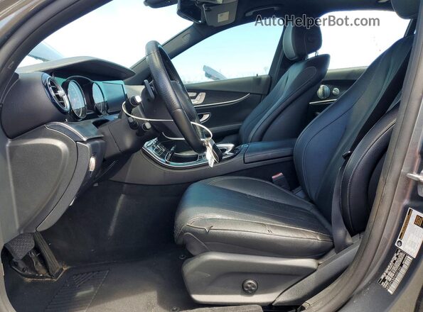 WDDZF4JB4HA031390 2017 MERCEDES-BENZ E Gray Սալոնի դիմացի տեսք