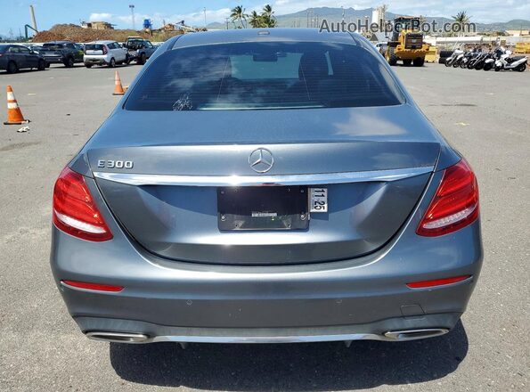 WDDZF4JB4HA031390 2017 MERCEDES-BENZ E Gray Հետևի տեսք