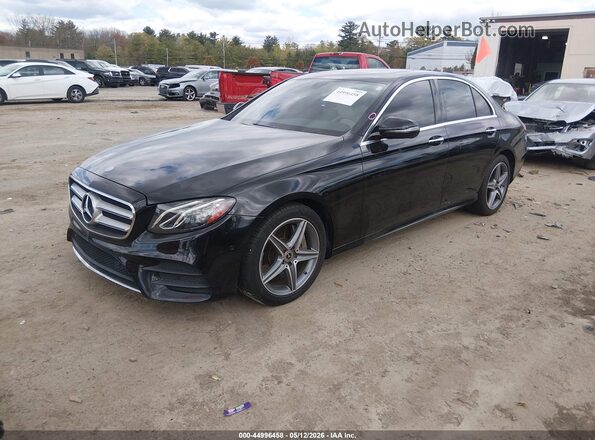 WDDZF4JB4HA034712 2017 MERCEDES-BENZ E-CLASS Black Przód lewy