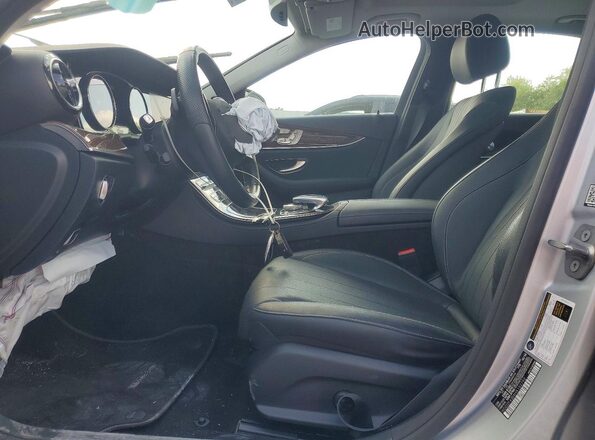 WDDZF4JB4HA152792 2017 MERCEDES-BENZ E Silver Սալոնի դիմացի տեսք
