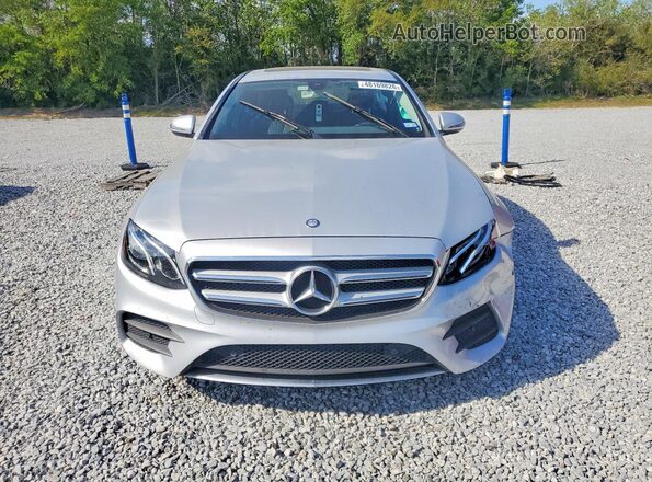 WDDZF4JB4HA152792 2017 MERCEDES-BENZ E Silver Դիմացի տեսք