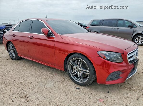 WDDZF4JB4KA520055 2019 MERCEDES-BENZ E Red Przód prawy