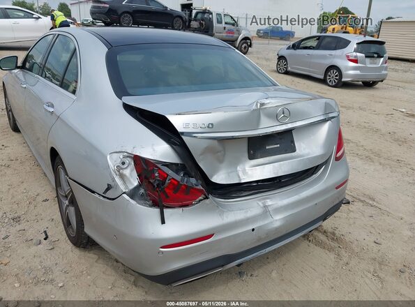 WDDZF4JB5JA310773 2018 MERCEDES-BENZ E-CLASS Серебряный Вид спереди