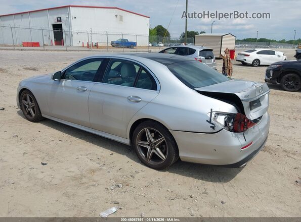 WDDZF4JB5JA310773 2018 MERCEDES-BENZ E-CLASS Серебряный Задняя левая четверть