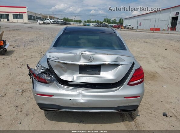 WDDZF4JB5JA310773 2018 MERCEDES-BENZ E-CLASS Серебряный 