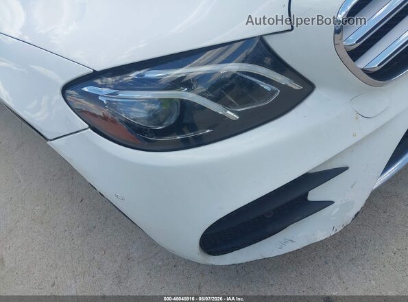 WDDZF4JB5JA470877 2018 MERCEDES-BENZ E-CLASS Белый Вид спереди