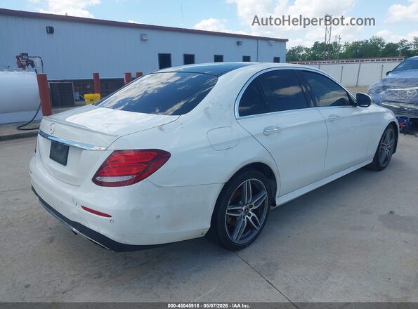 WDDZF4JB5JA470877 2018 MERCEDES-BENZ E-CLASS Белый Задняя правая четверть