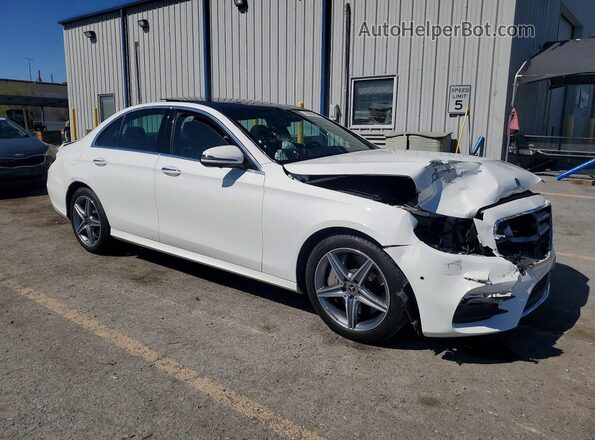 WDDZF4JB6KA563909 2019 MERCEDES-BENZ E White წინა მარჯვენა