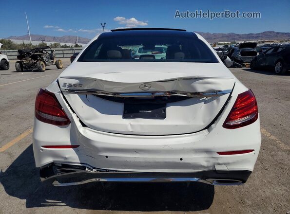 WDDZF4JB6KA563909 2019 MERCEDES-BENZ E White უკანა ხედი